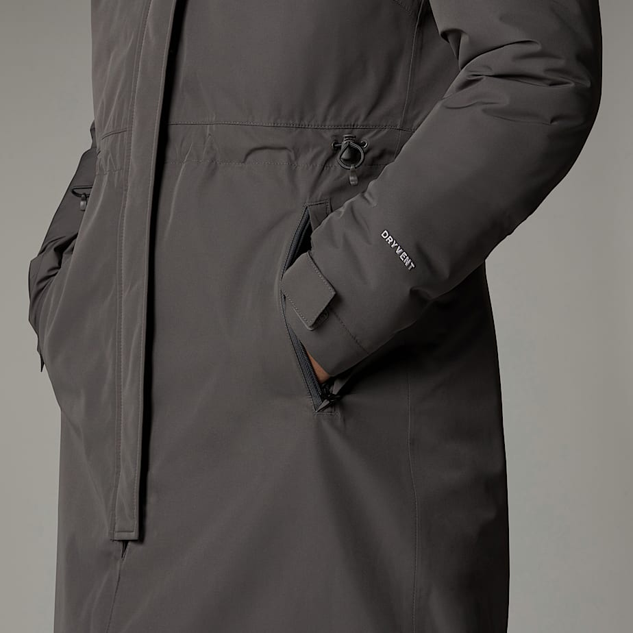The North Face Recycled Zaneck Parka Dam Grå | NF0A48A8L