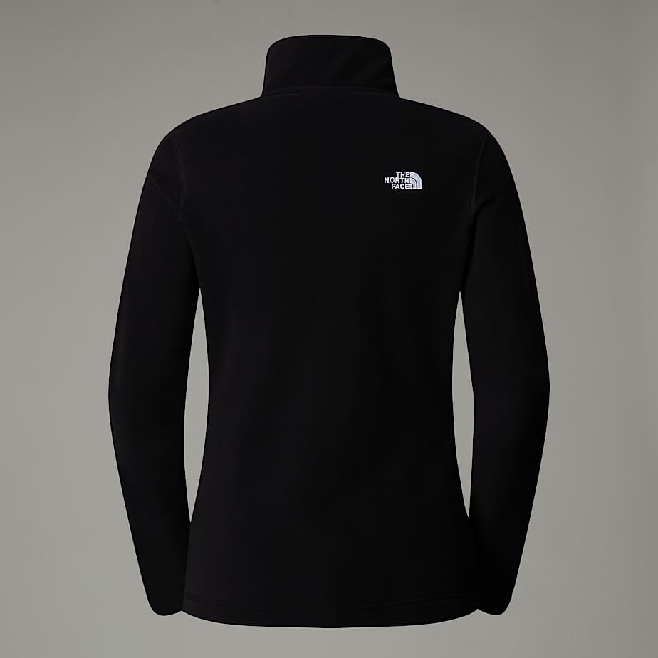The North Face Resolve 1/4 Zip Fleece Pullover Dam Svarta | NF0A61J0W
