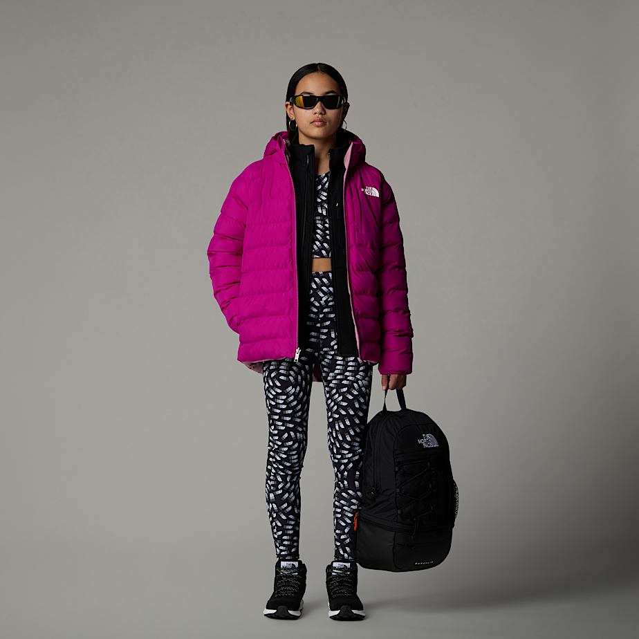 The North Face Reversible Perrito Jackor Barn Fuchsia | NF0A48G0I