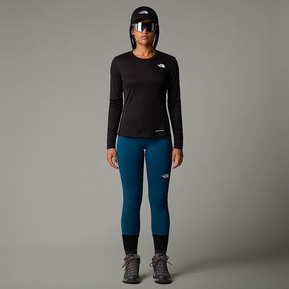 The North Face Shadow Long-Sleeve T-shirt Dam Svarta | NF0A67G7R