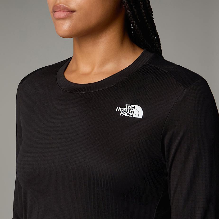 The North Face Shadow Long-Sleeve T-shirt Dam Svarta | NF0A67G7R