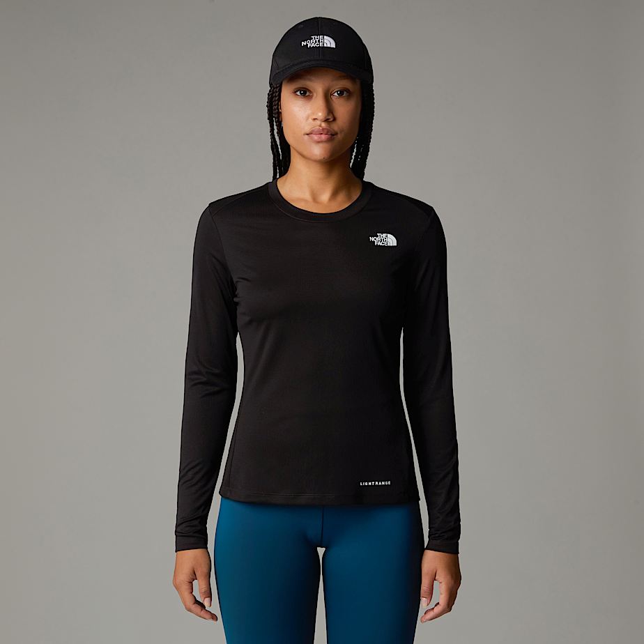 The North Face Shadow Long-Sleeve T-shirt Dam Svarta | NF0A67G7R