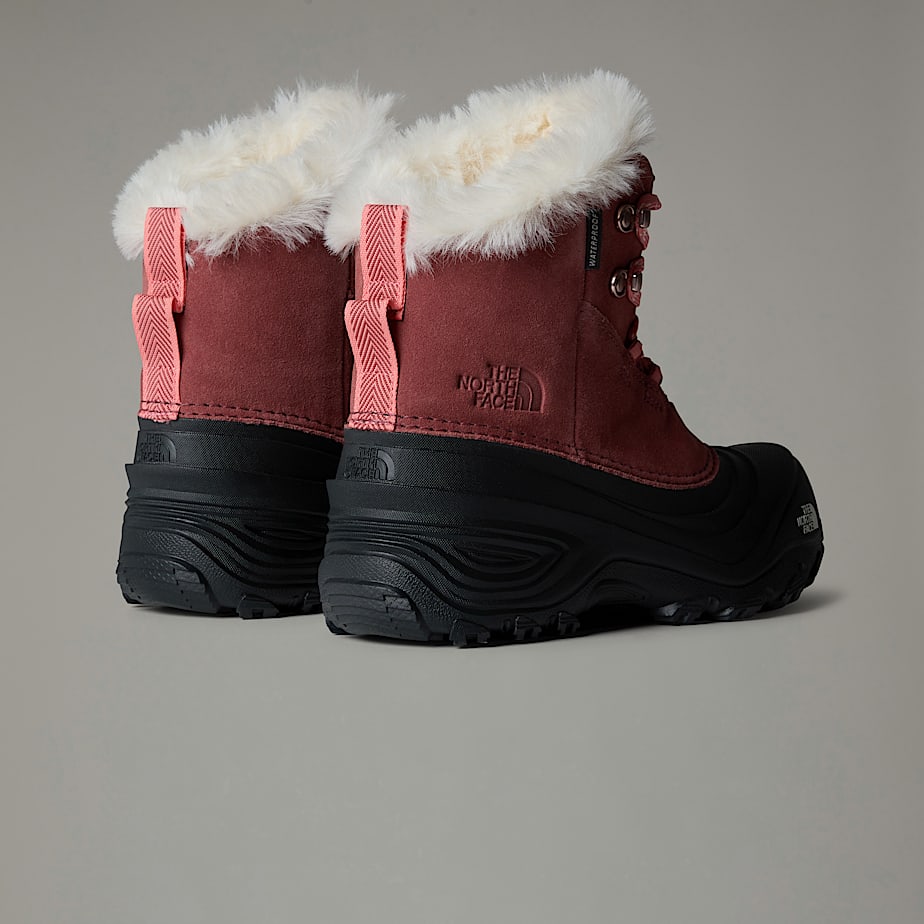 The North Face Shellista V Lace Waterproof Snow Stövlar Barn Röda | NF0A49T2E