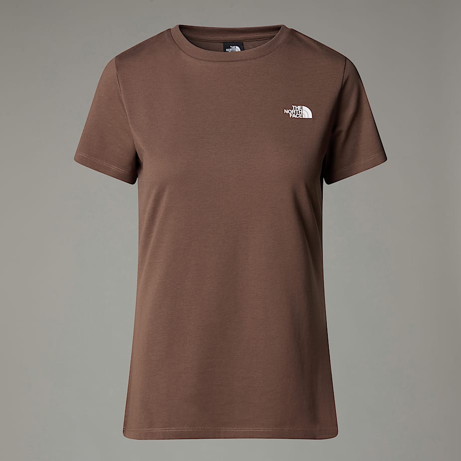 The North Face Simple Dome T-shirt Dam Bruna | NF0A63D9J