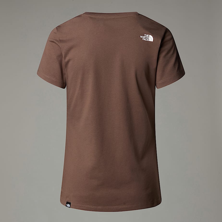 The North Face Simple Dome T-shirt Dam Bruna | NF0A63D9J