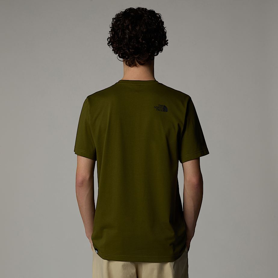 The North Face Simple Dome T-shirt Herr Gröna | NF0A53T3C