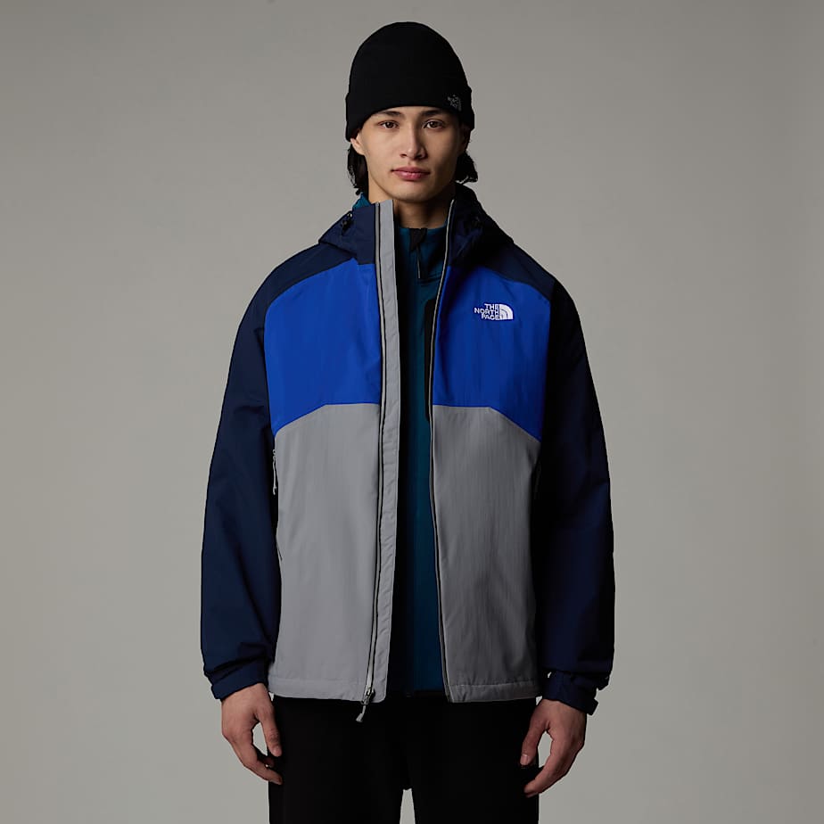 The North Face Stratos Hooded Jackor Herr Grå | NF0A77Z1S
