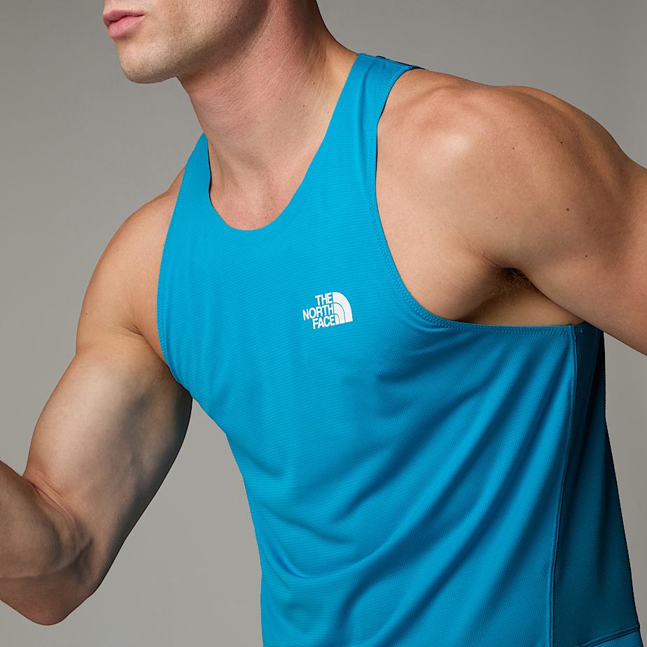 The North Face Summit High Trail Run Linne Herr Blå | NF0A76L1Z