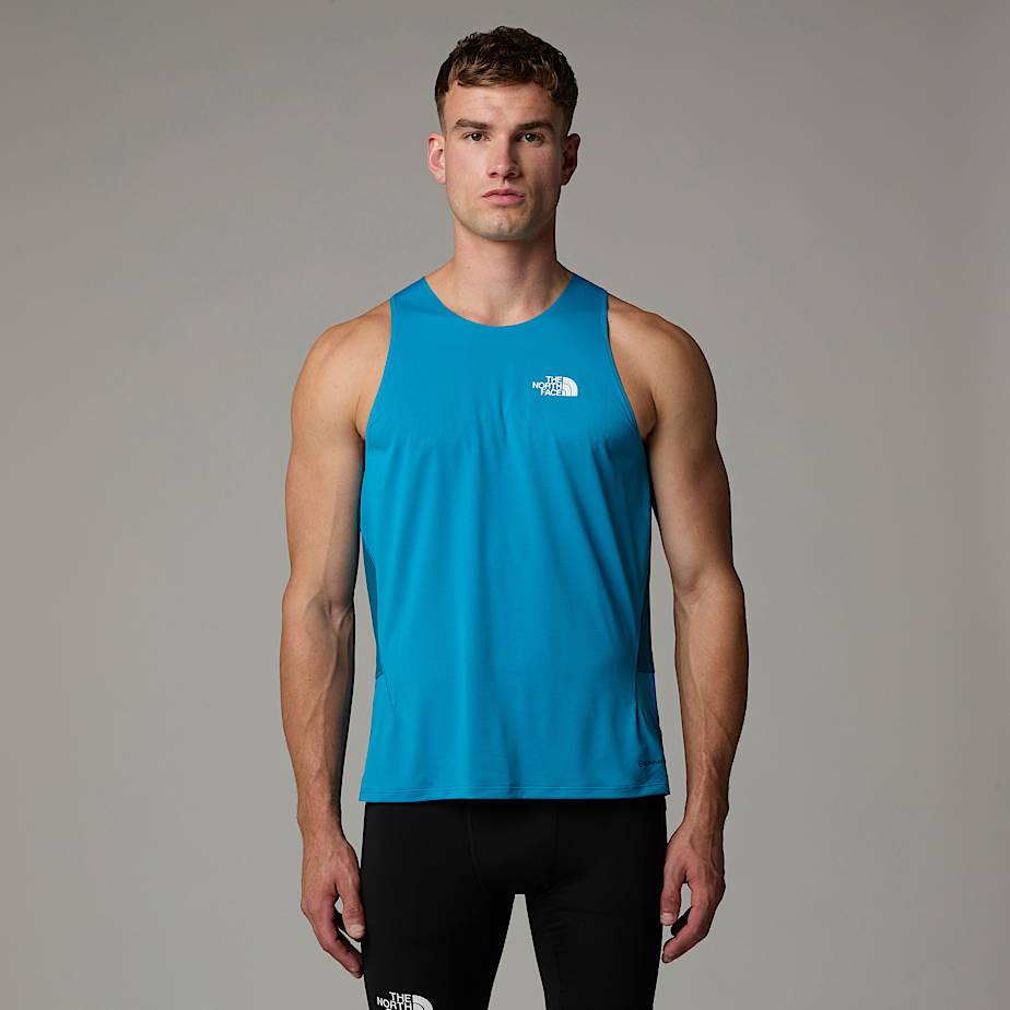 The North Face Summit High Trail Run Linne Herr Blå | NF0A76L1Z