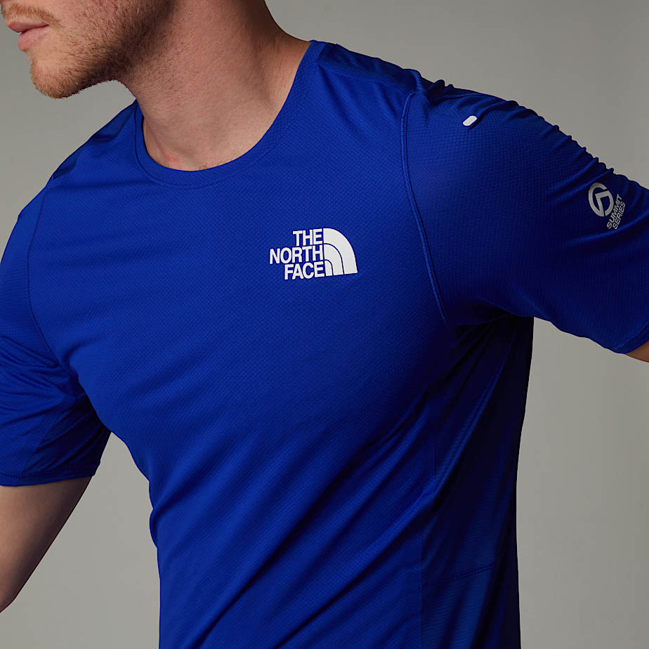 The North Face Summit High Trail Run T-shirt Herr Blå | NF0A53T4X