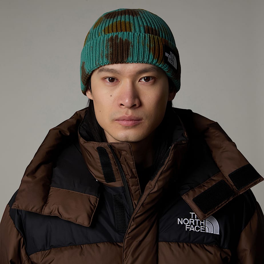 The North Face Tie Dye Logo Box Mössa Dam Gröna | NF0A51X0Y