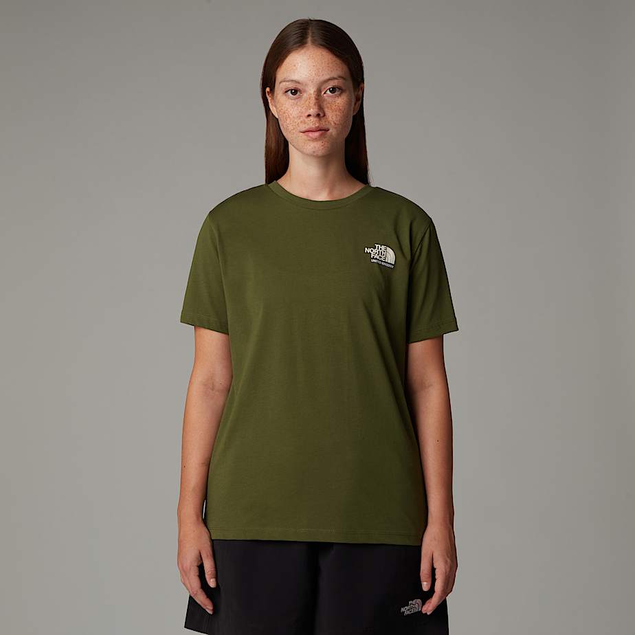 The North Face UK Redbox T-shirt Dam Gröna | NF0A40S5I
