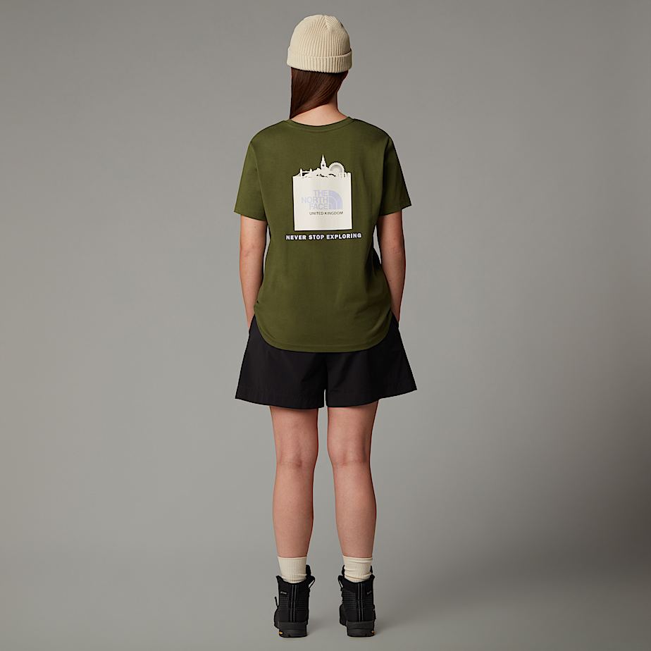 The North Face UK Redbox T-shirt Dam Gröna | NF0A40S5I