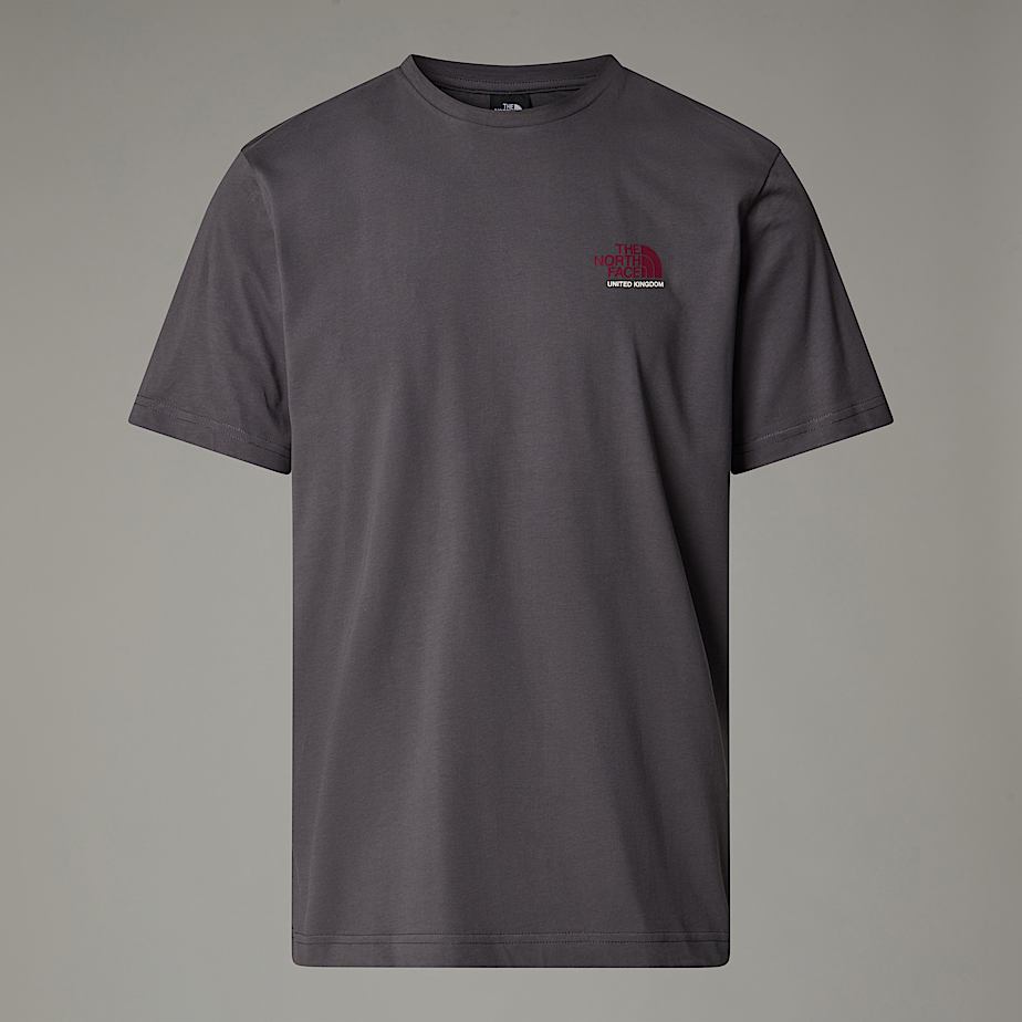 The North Face UK Redbox T-shirt Herr Grå | NF0A25V9Q