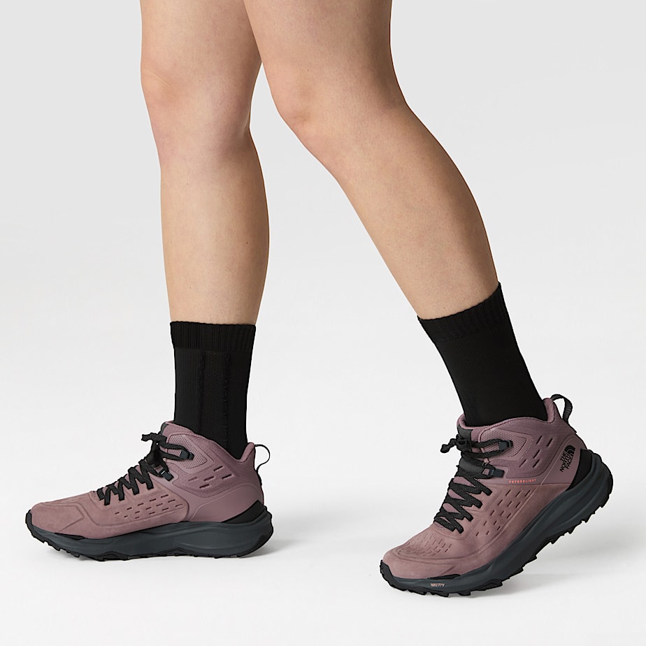 The North Face VECTIV™ Exploris II Leather Vandringsskor Dam Grå | NF0A45U2W