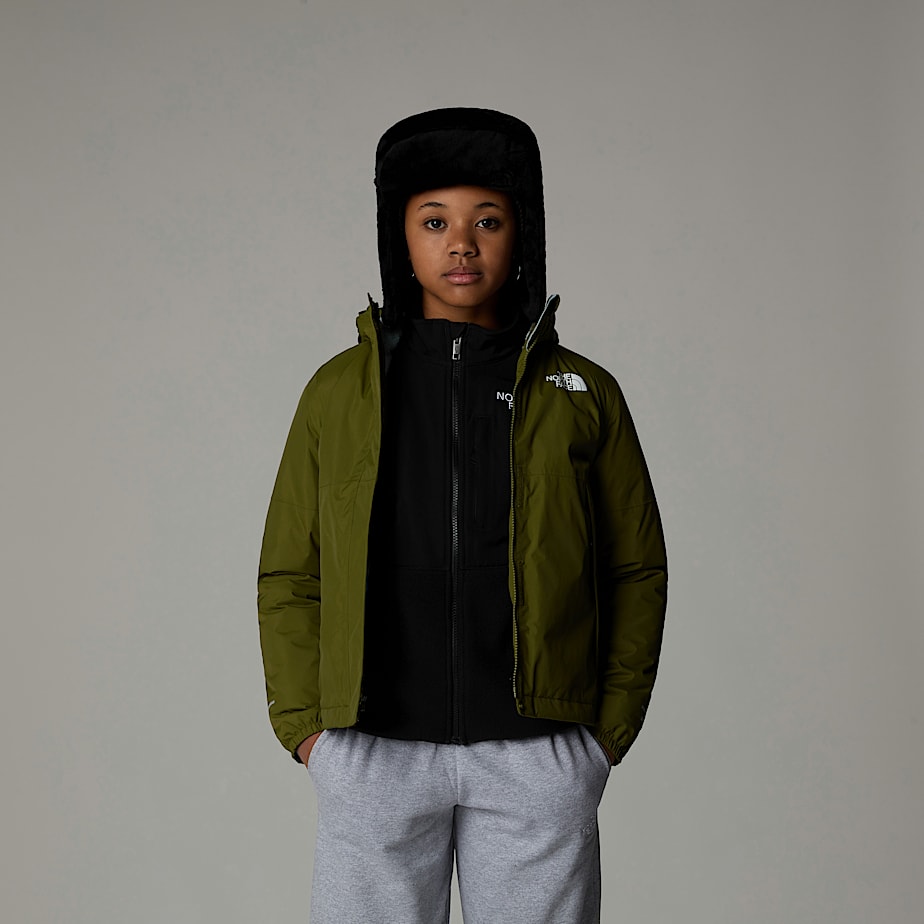 The North Face Warm Antora Rain Jackor Barn Olivgröna | NF0A33W3M