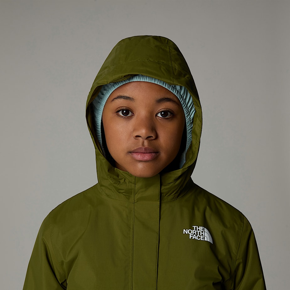 The North Face Warm Antora Rain Jackor Barn Olivgröna | NF0A33W3M