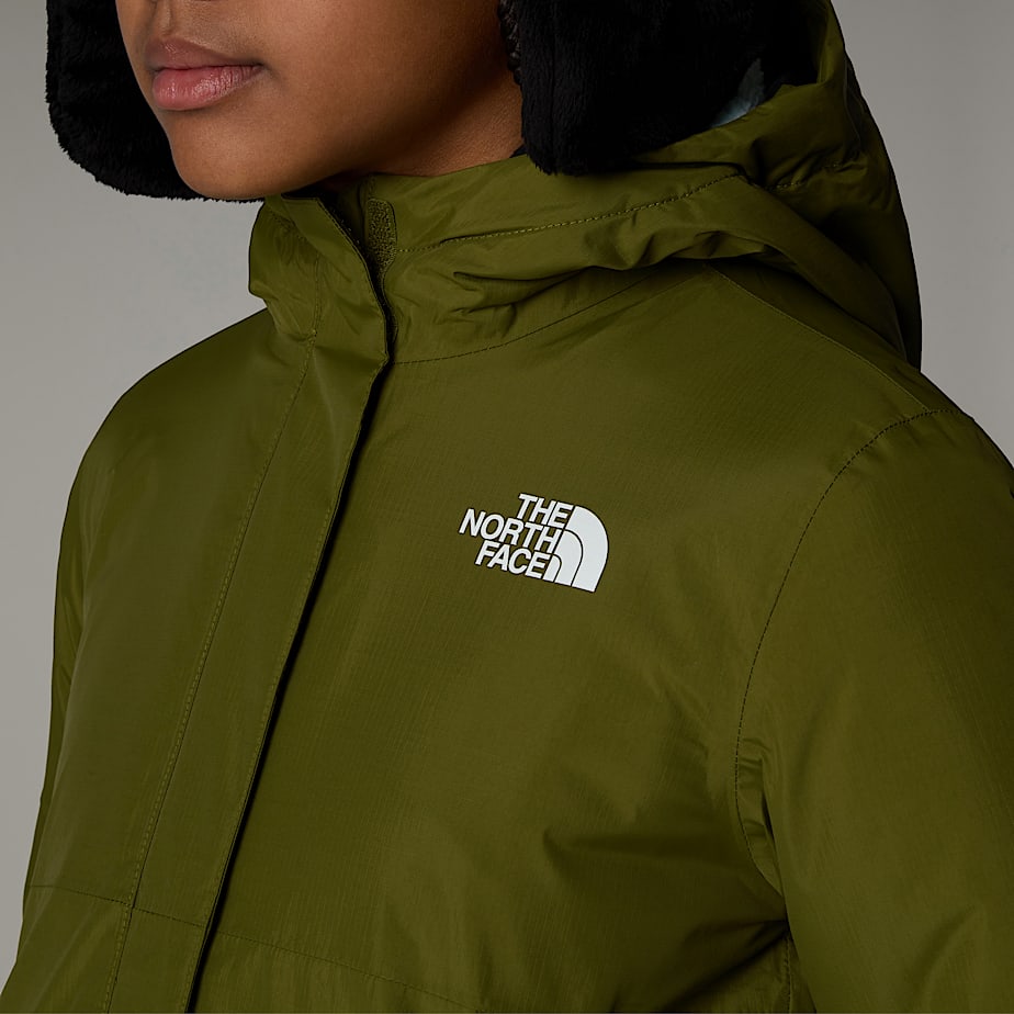 The North Face Warm Antora Rain Jackor Barn Olivgröna | NF0A33W3M