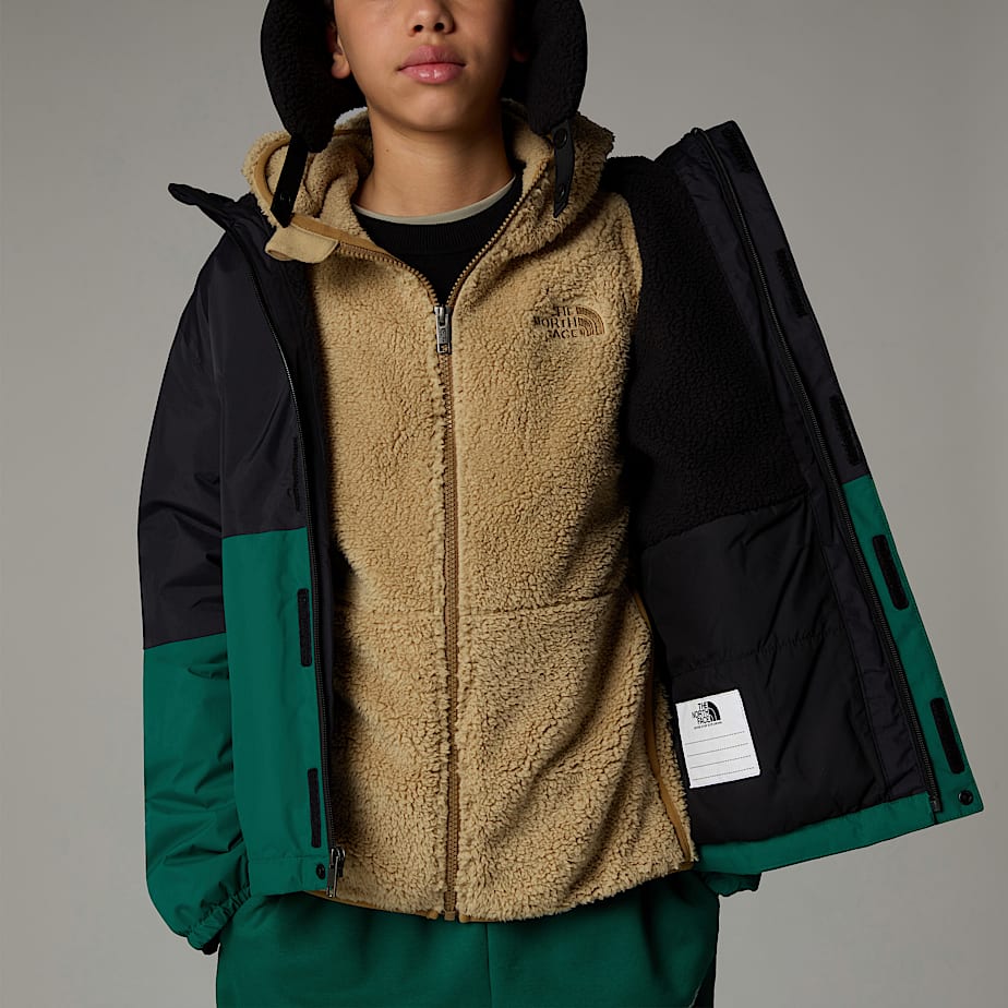 The North Face Warm Antora Rain Jackor Barn Svarta | NF0A27L7Z