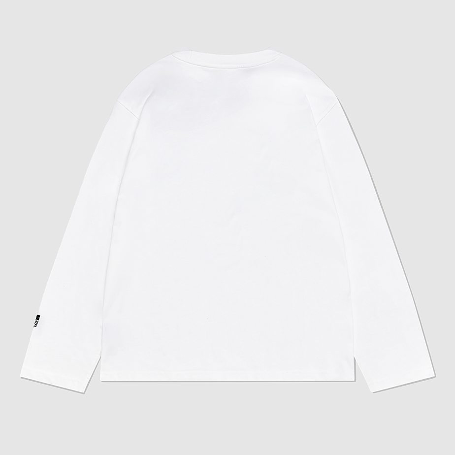 The North Face X CDG Icon Long-Sleeve T-shirt Dam Vita | NF0A65L4R