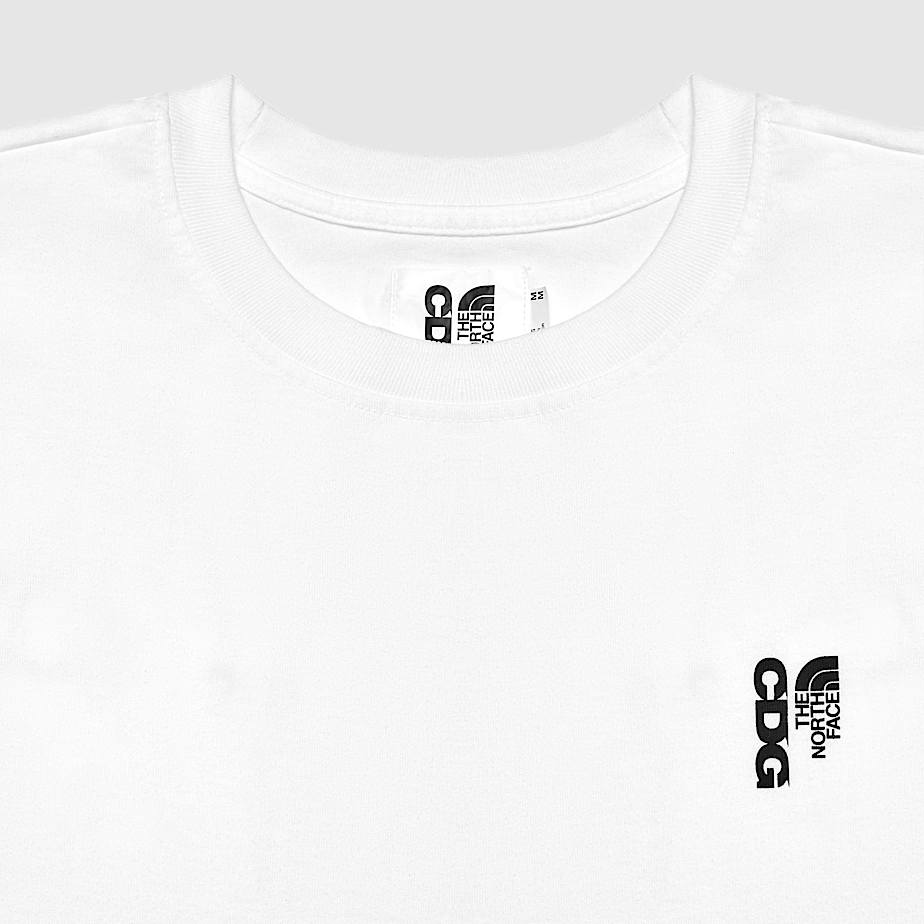 The North Face X CDG Icon T-shirt Dam Vita | NF0A55M9V