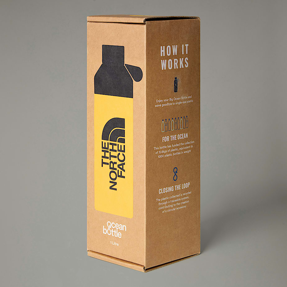 The North Face X Ocean Bottle 0.9L Vattenflaskor Dam Guld | NF0A15B9Q