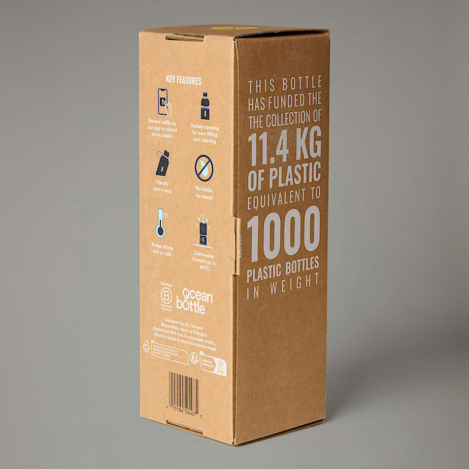 The North Face X Ocean Bottle 0.9L Water Bottle Vattenflaskor Herr Guld | NF0A05I2J