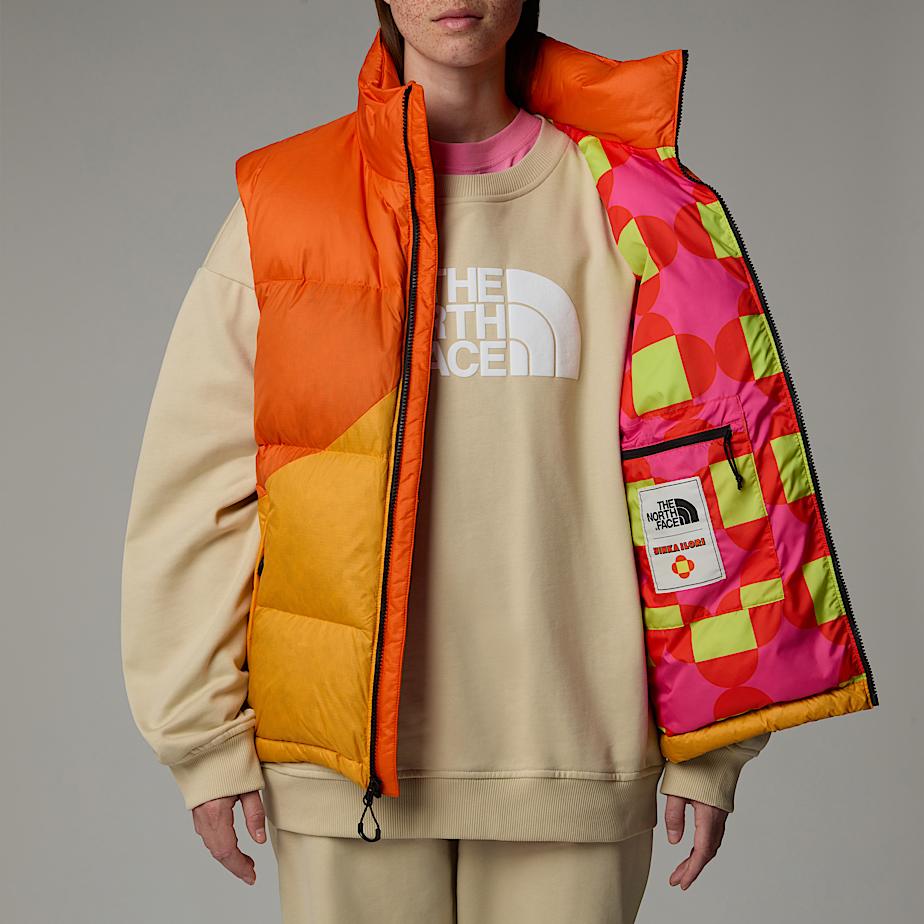 The North Face X Yinka Ilori Dunväst Herr Orange | NF0A89Y1Z