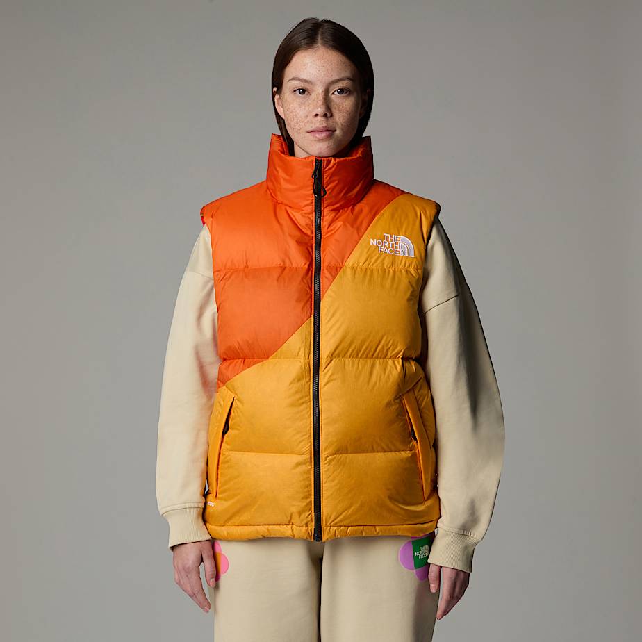 The North Face X Yinka Ilori Dunväst Herr Orange | NF0A89Y1Z