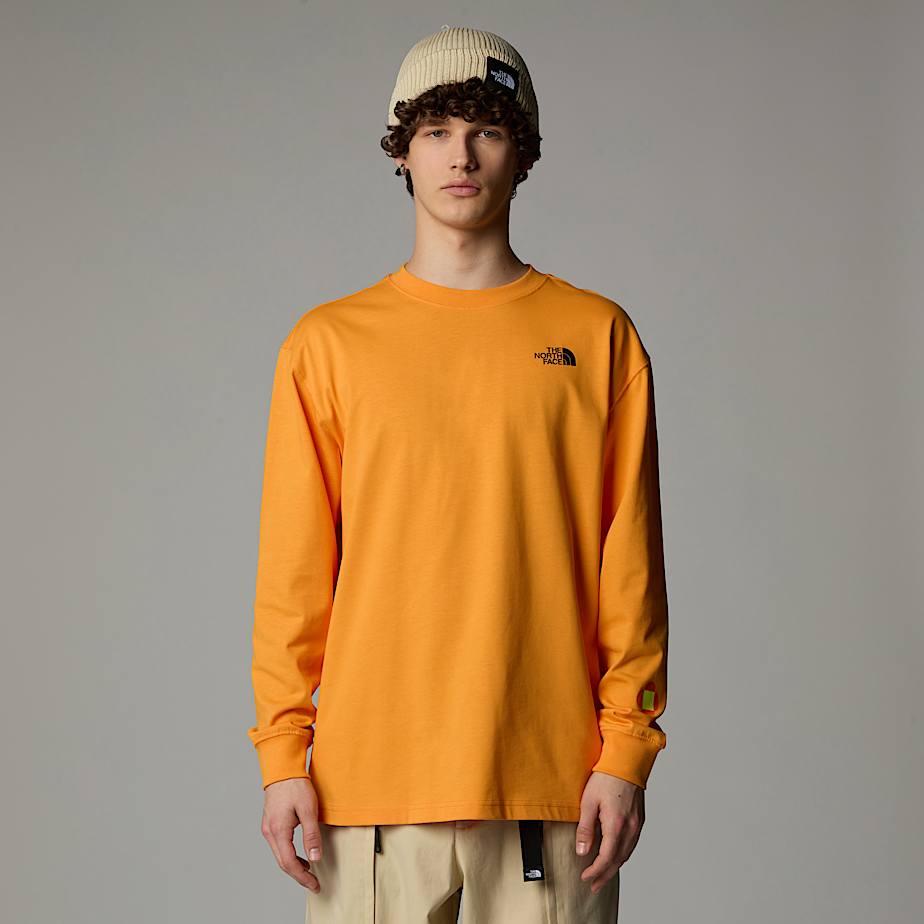 The North Face X Yinka Ilori Graphic Long-Sleeve T-shirt Herr Aprikos | NF0A08F0R