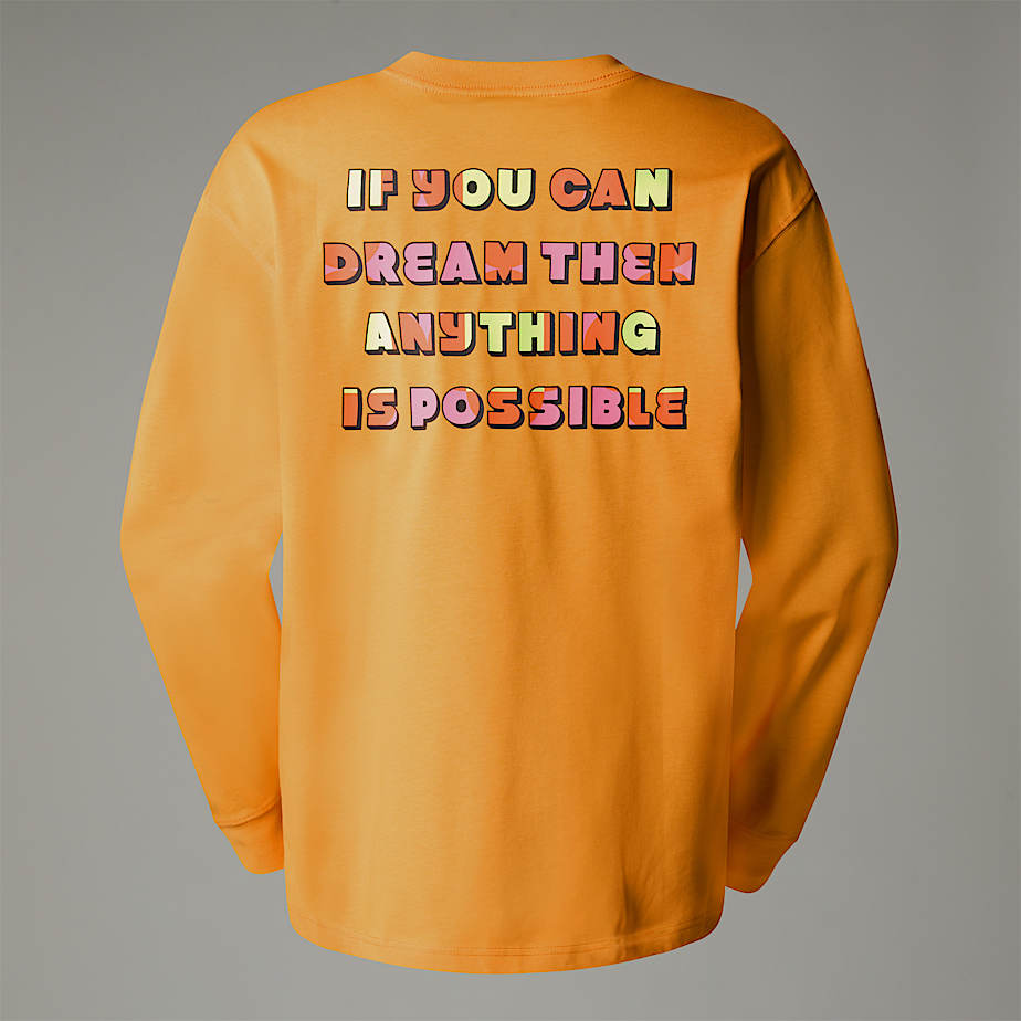 The North Face X Yinka Ilori Graphic Long-Sleeve T-shirt Herr Aprikos | NF0A08F0R