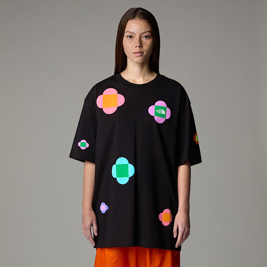 The North Face X Yinka Ilori Let's Blossom Together T-shirt Dam Svarta | NF0A75P6M