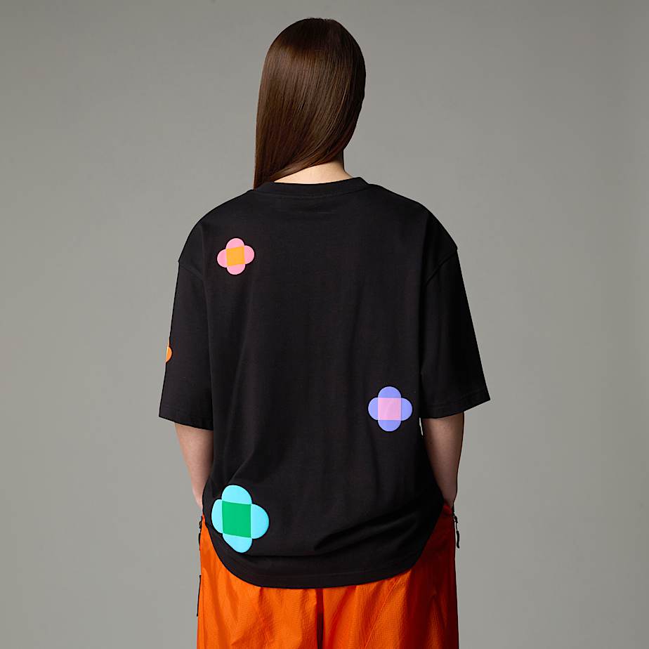 The North Face X Yinka Ilori Let's Blossom Together T-shirt Dam Svarta | NF0A75P6M