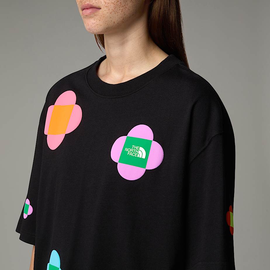 The North Face X Yinka Ilori Let's Blossom Together T-shirt Dam Svarta | NF0A75P6M
