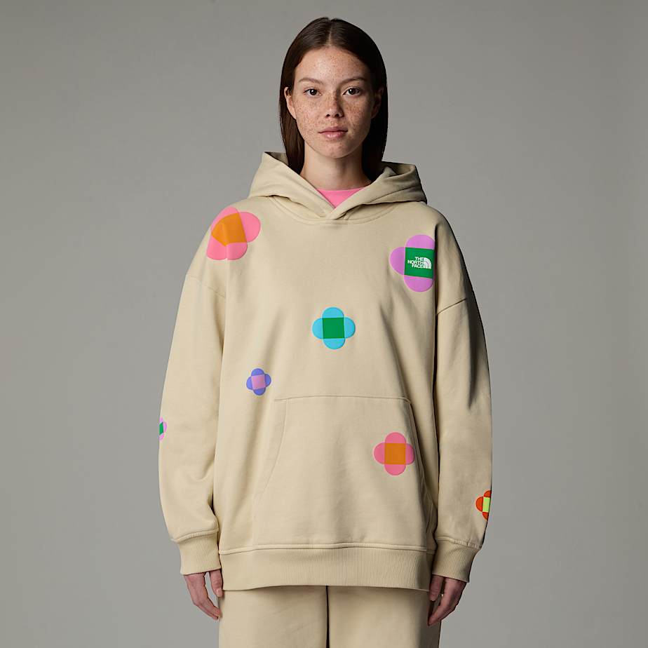 The North Face X Yinka Ilori Let's Blossom Together Hoodie Herr Beige | NF0A44W1M