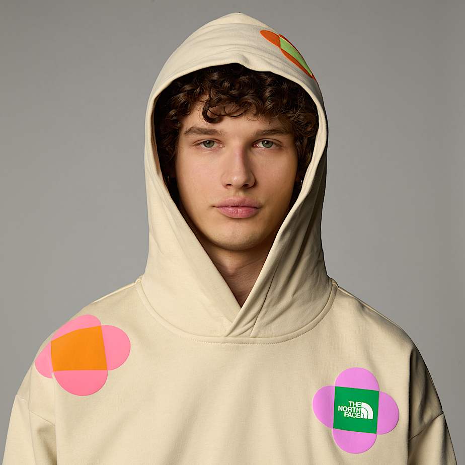 The North Face X Yinka Ilori Let's Blossom Together Hoodie Herr Beige | NF0A44W1M