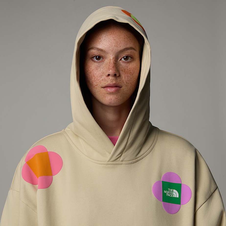 The North Face X Yinka Ilori Let's Blossom Together Hoodie Herr Beige | NF0A44W1M
