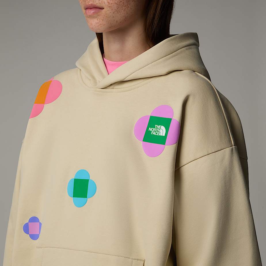 The North Face X Yinka Ilori Let's Blossom Together Hoodie Herr Beige | NF0A44W1M