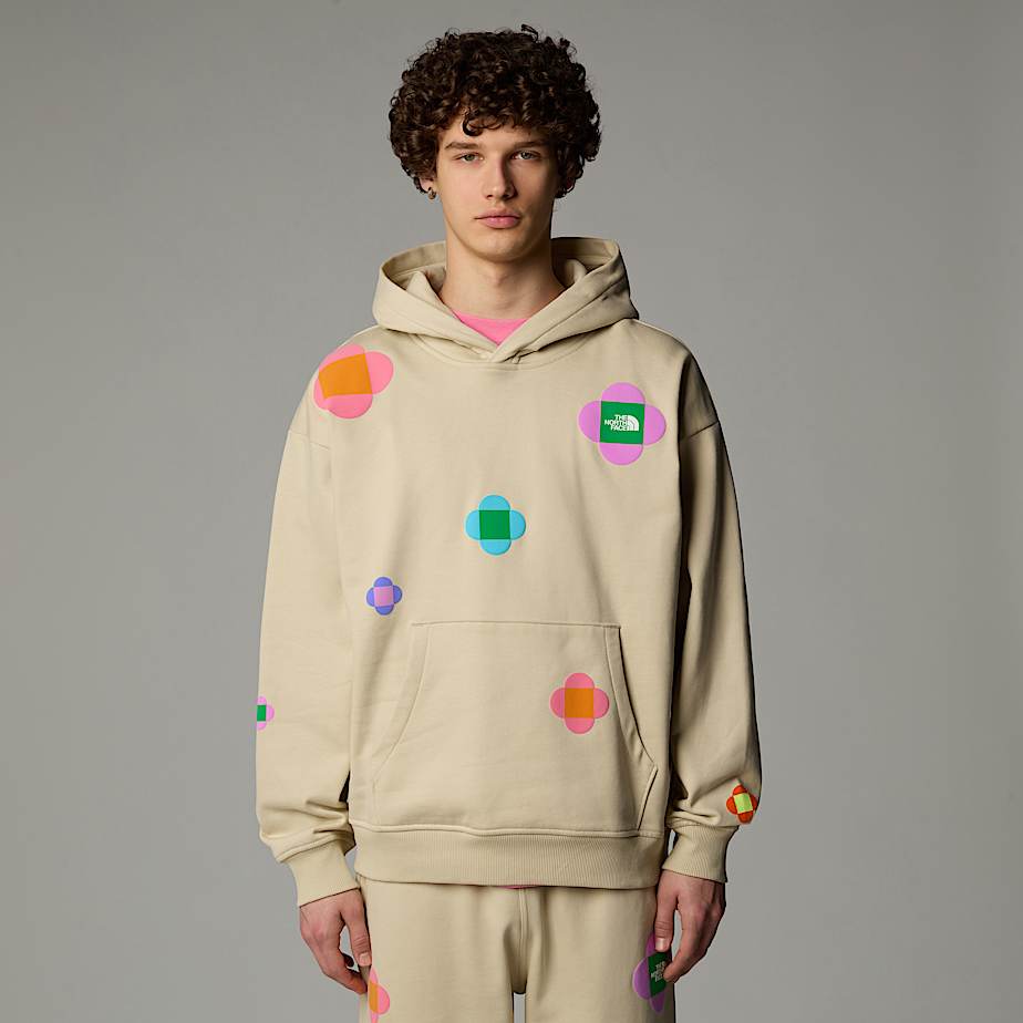 The North Face X Yinka Ilori Let's Blossom Together Hoodie Herr Beige | NF0A44W1M