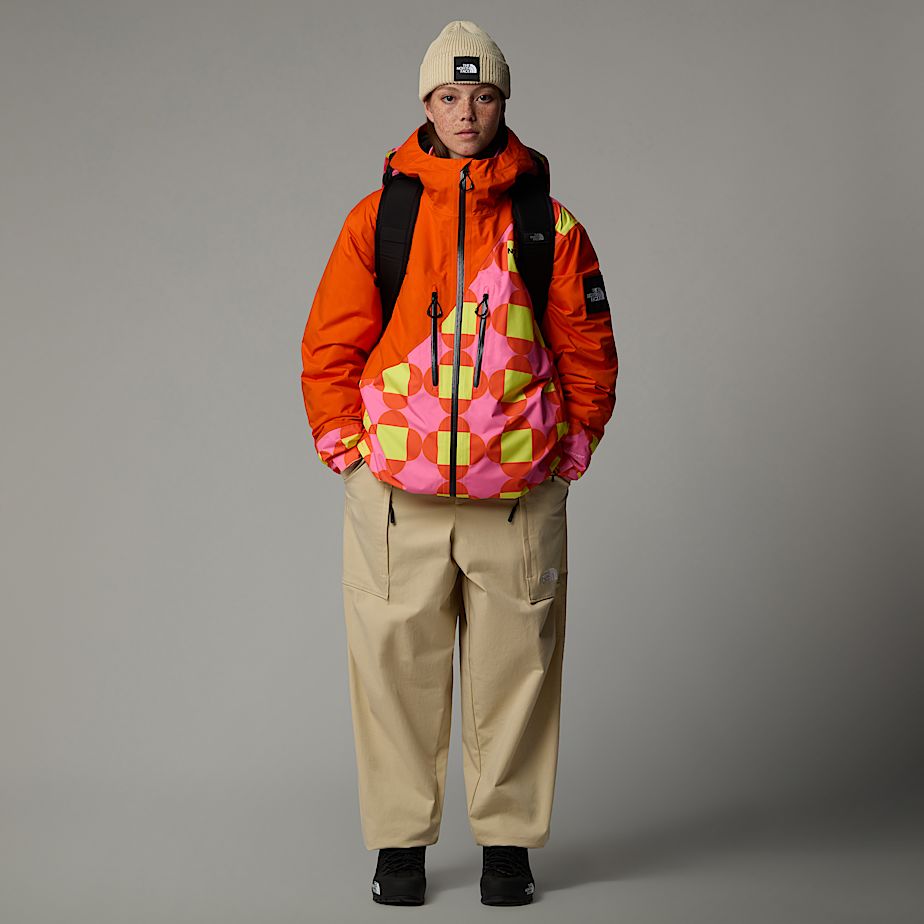 The North Face X Yinka Ilori Printed 2L Rain Skaljackor Dam Orange | NF0A96X3C