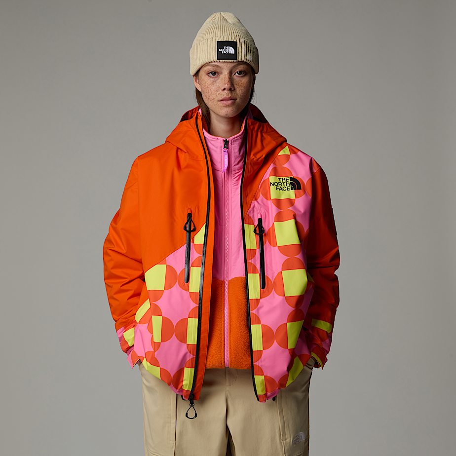 The North Face X Yinka Ilori Printed 2L Rain Skaljackor Herr Orange | NF0A12A5J