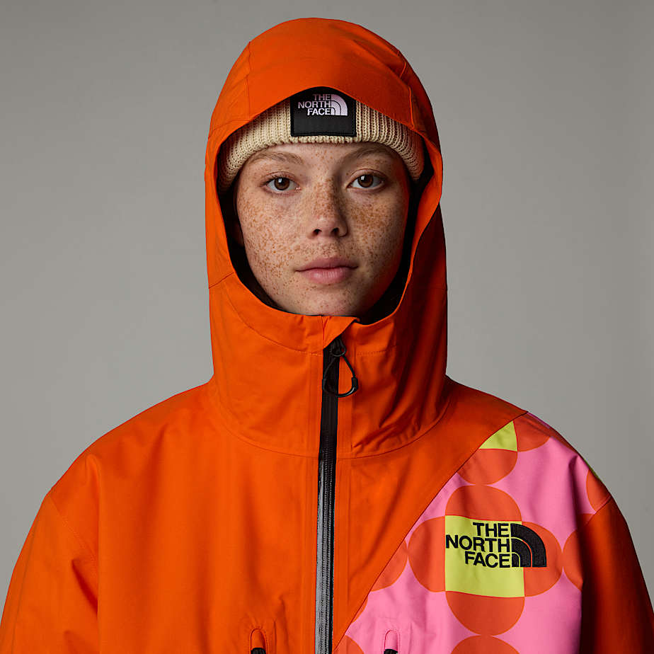 The North Face X Yinka Ilori Printed 2L Rain Skaljackor Herr Orange | NF0A12A5J