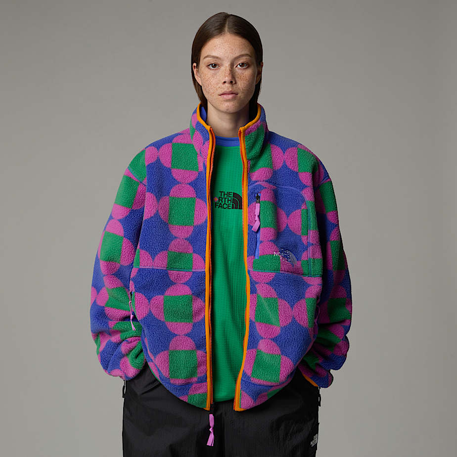 The North Face X Yinka Ilori Printed Reversible Fleecejackor Herr Blå | NF0A26C2S