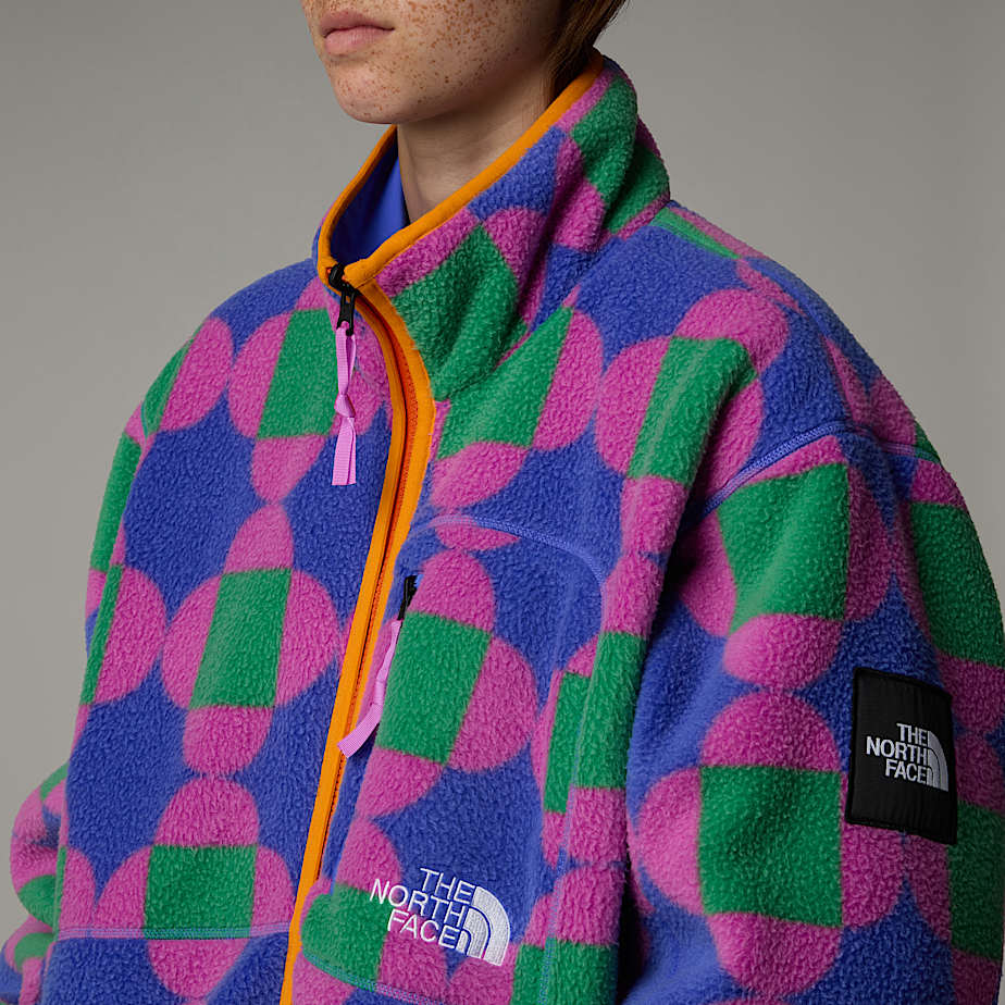 The North Face X Yinka Ilori Printed Reversible Fleecejackor Herr Blå | NF0A26C2S