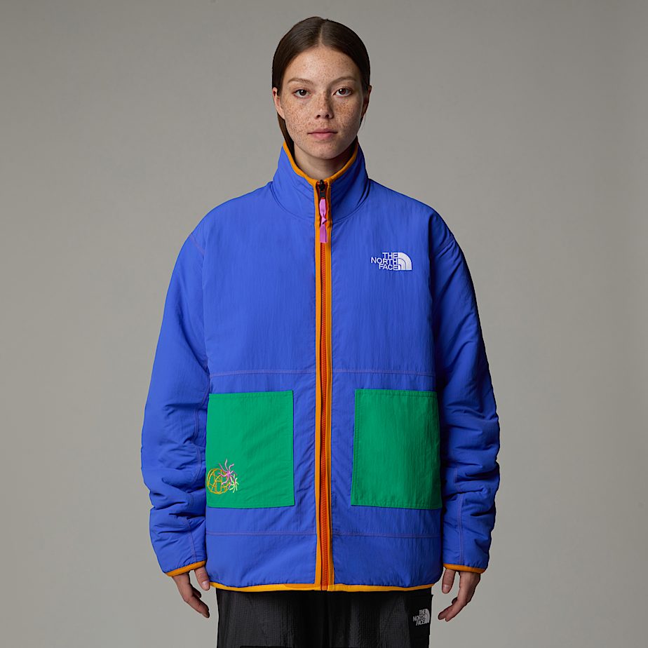The North Face X Yinka Ilori Printed Reversible Fleecejackor Dam Olika Färger | NF0A28F8R