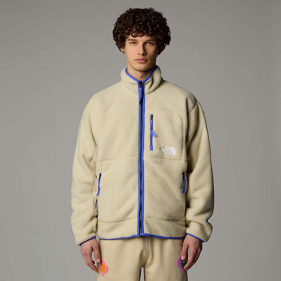 The North Face X Yinka Ilori Reversible Fleecejackor Dam Beige | NF0A02C1Y