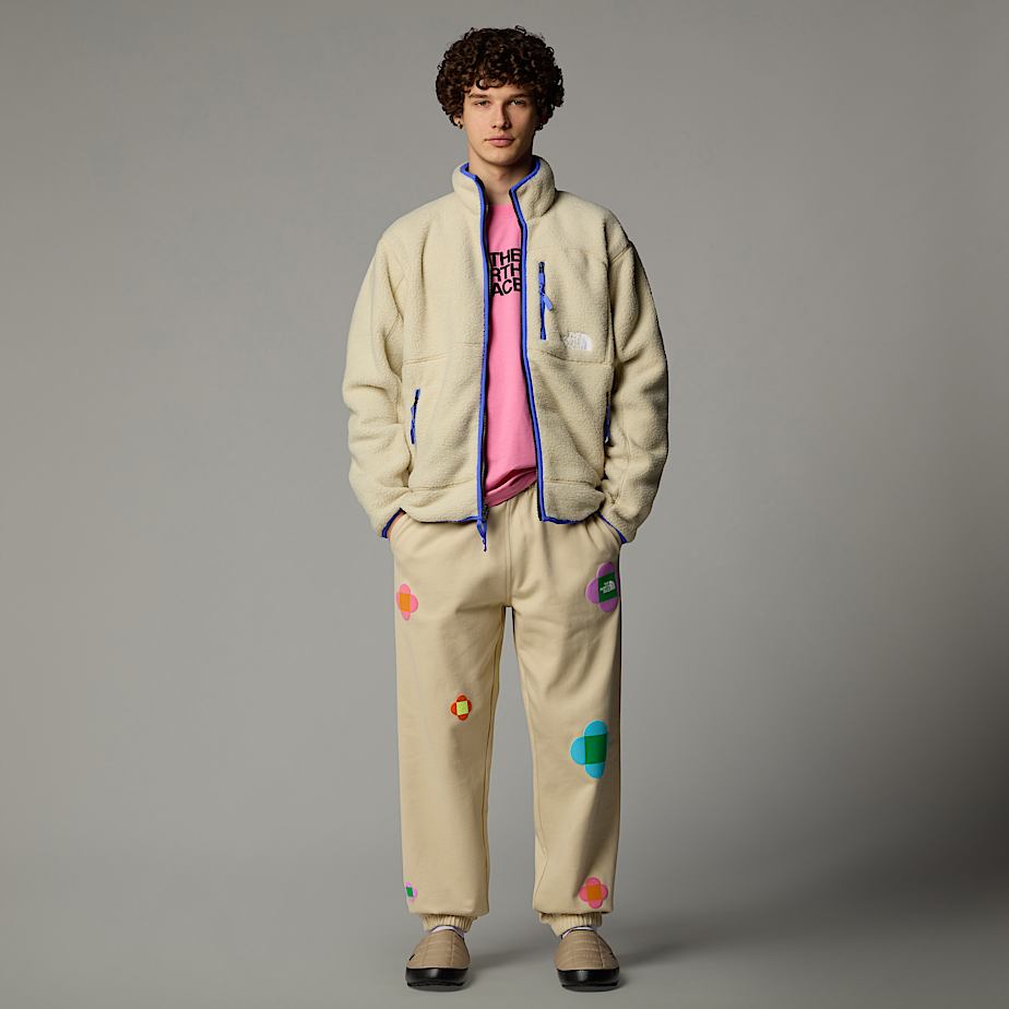 The North Face X Yinka Ilori Reversible Fleecejackor Dam Beige | NF0A02C1Y