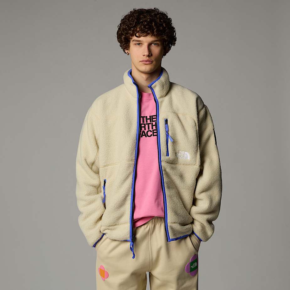 The North Face X Yinka Ilori Reversible Fleecejackor Dam Beige | NF0A02C1Y