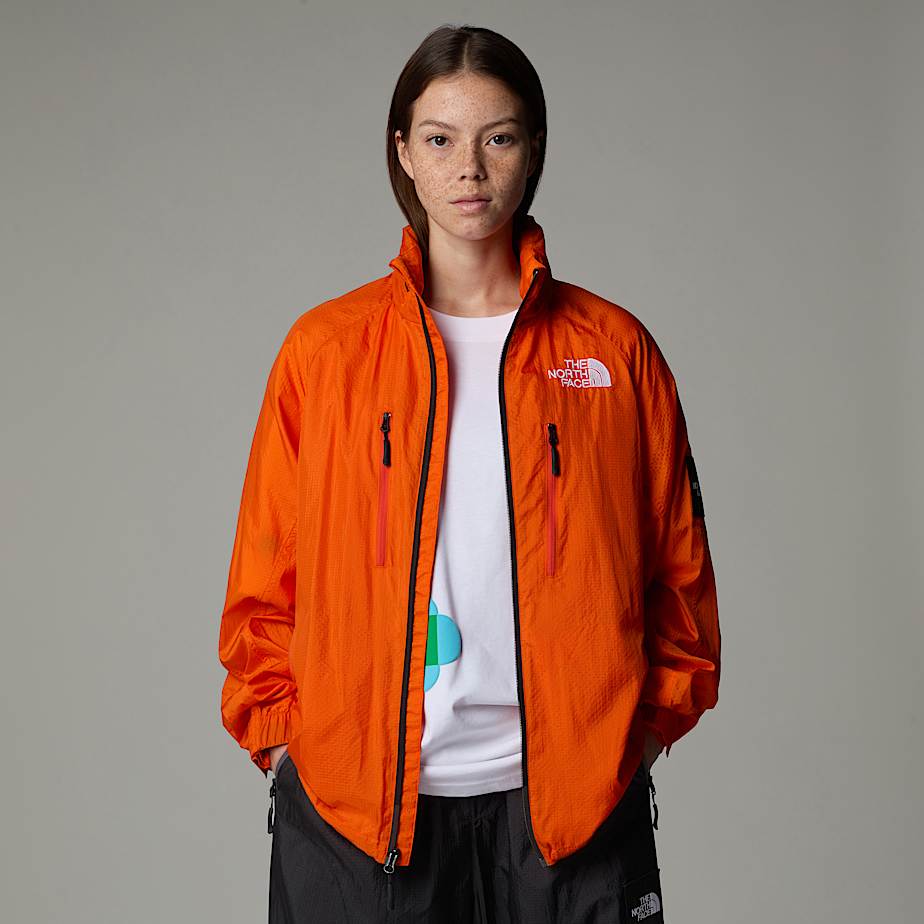 The North Face X Yinka Ilori Wind Skaljackor Dam Orange | NF0A22Q4Q