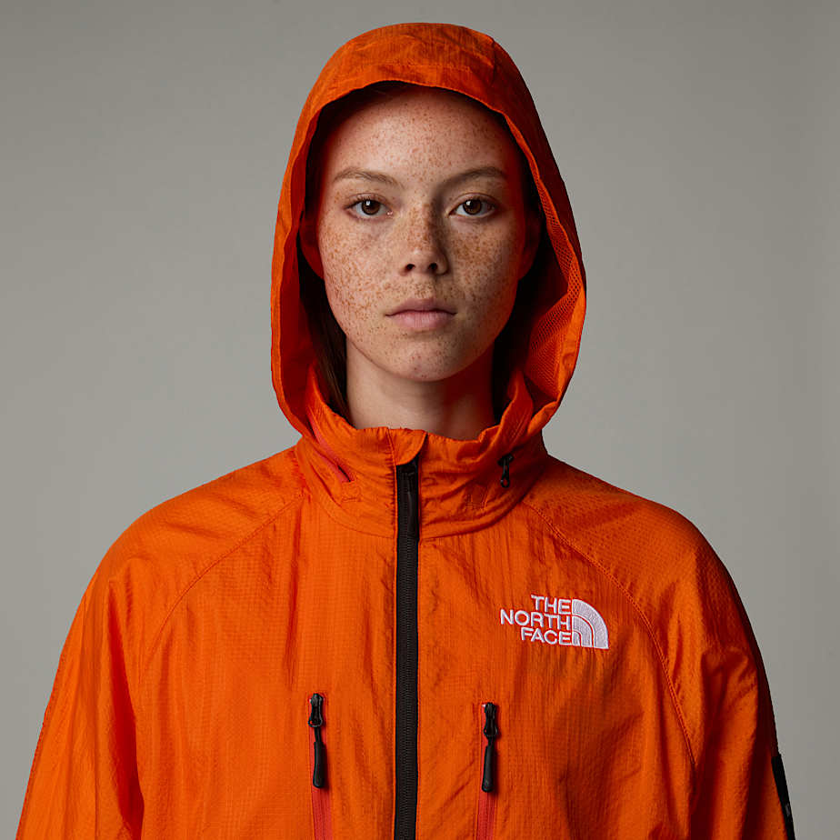 The North Face X Yinka Ilori Wind Skaljackor Dam Orange | NF0A22Q4Q